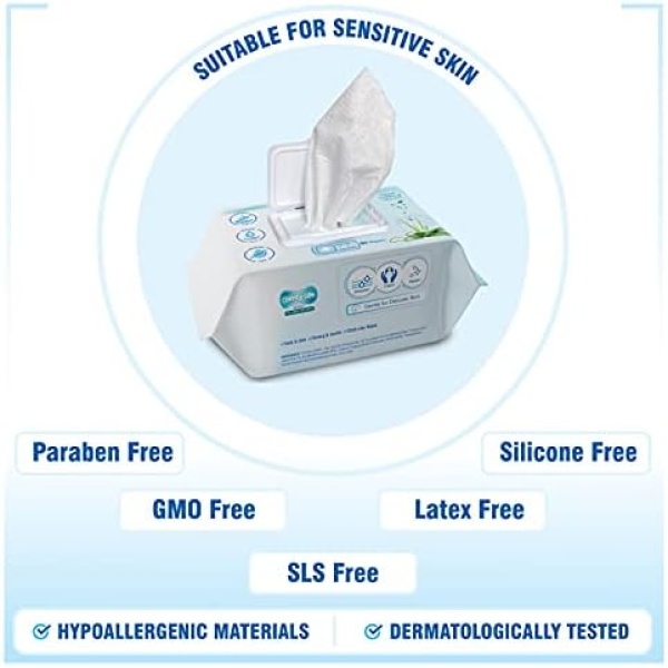 Comfy Life Premium Full Body Cleansing Wet Wipes for Adults - Large Luxury - Image 3