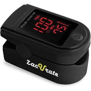 Zacurate Pro Series 500DL Fingertip Pulse Oximeter Blood Oxygen Saturation