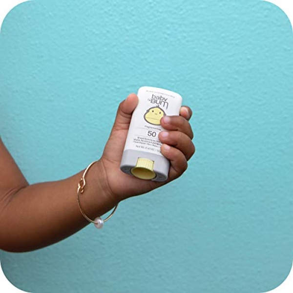 Sun Bum Baby SPF 50 Sunscreen Stick, Mineral Roll-On UVA/UVB Face and Body - Image 5
