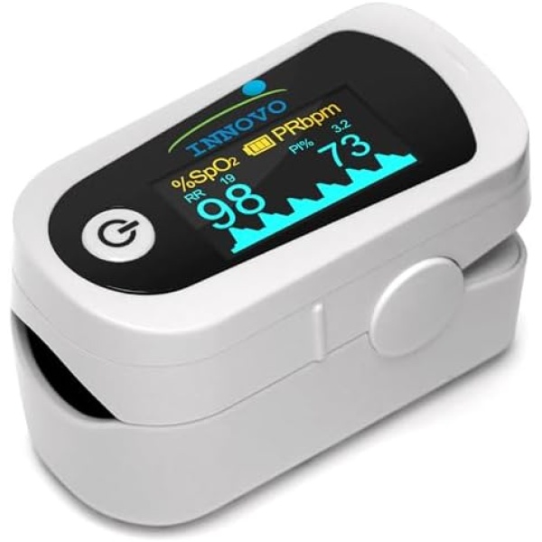 Innovo Premium Fingertip Pulse Oximeter Blood Oxygen Monitor