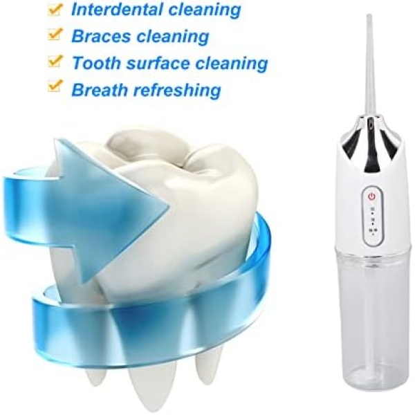 Cordless Water Flosser, 220ML Portable and Rechargeable Water Flosser for Teeth - Image 8