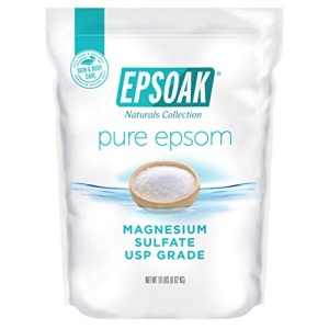 Epsoak Epsom Salt 19 lb. Magnesium Sulfate USP Bulk Bag