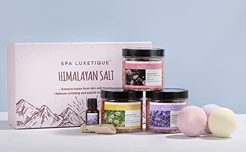 Epsom Salt for Soaking - 8pcs Himalayan Bath Salts Gift Set - Image 7