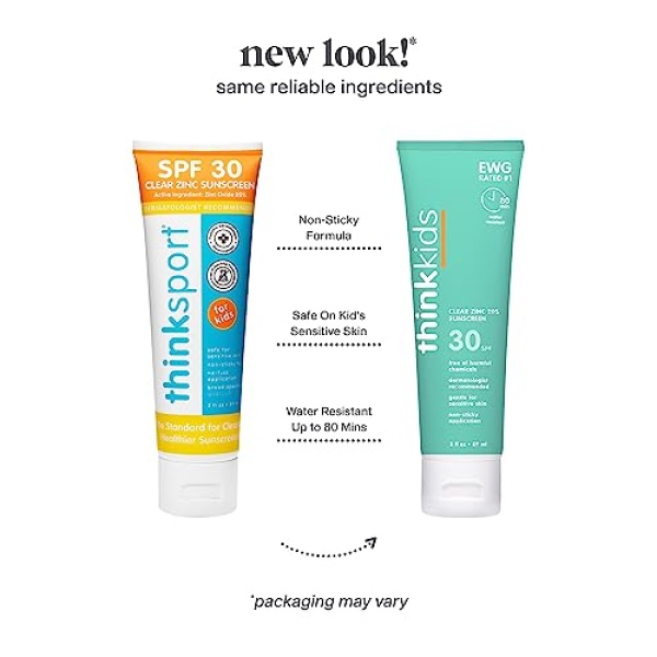 THINKBABY Kids Clear Zinc Sunscreen Spf 30, 89 ML - Image 3