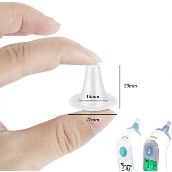 Ear Thermometer, 240 Pcs Ear Thermometer Refill Caps Lens Filters for Digital - Image 2