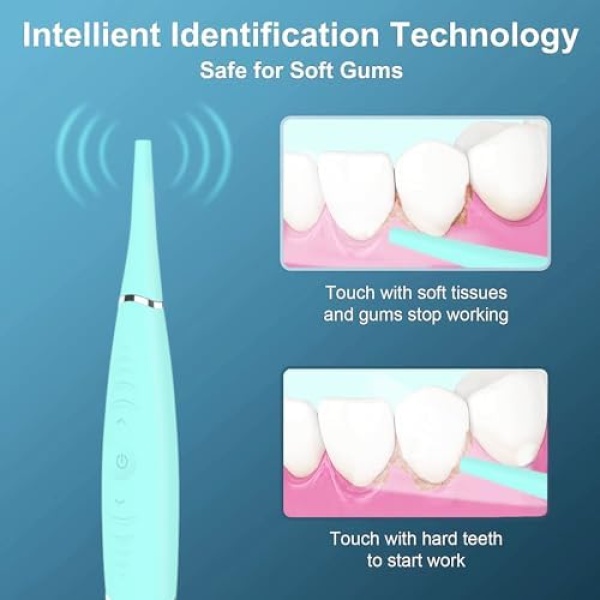 Teeth Cleaner Teeth Cleaning Kit : 5 Modes Teeth Cleaning Tools Rechargeable & - Image 8