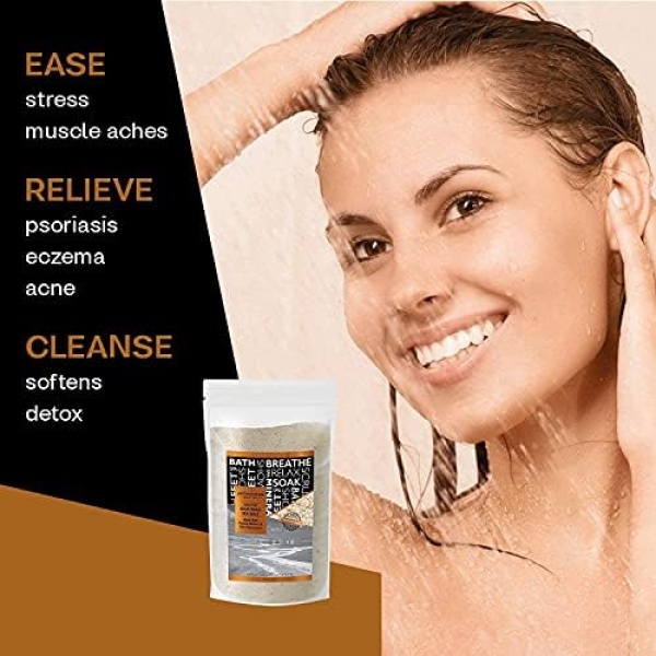 5 lbs Raw Dead Sea Salt - Contains All Dead sea Minerals Including Dead sea Mud - Image 3