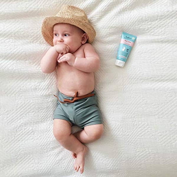 Babo Botanicals Baby Skin Mineral Sunscreen Lotion SPF 50 Broad Spectrum - Image 9