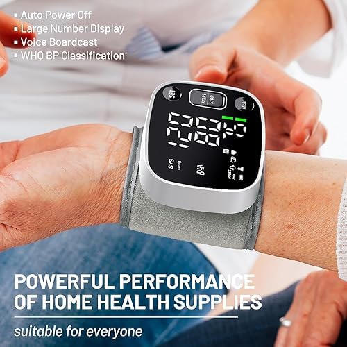 Oklar Blood Pressure Monitors for Home Use Rechargeable Blood Pressure Cuff - Image 7