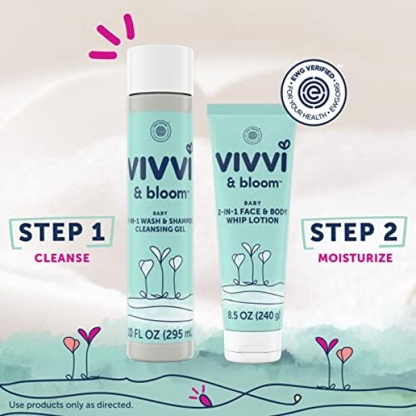 Vivvi & Bloom Gentle 2-in-1 Baby Lotion, Face and Body - Image 6
