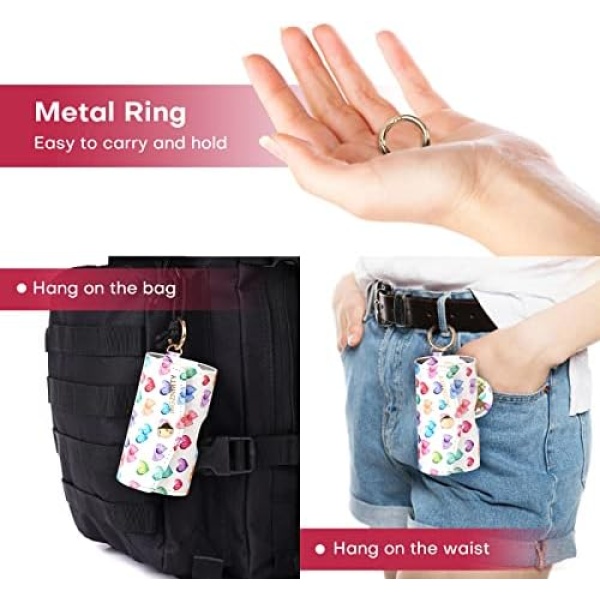 MGZNMTY Asthma Inhaler Holder Case, Storage and Travel Handy Inhaler Bag - Image 2