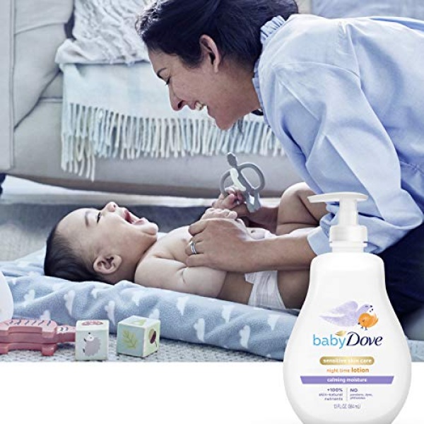 Baby Dove Sensitive Skin Care Baby Lotion For a Soothing Scented Lotion Calming - Image 6