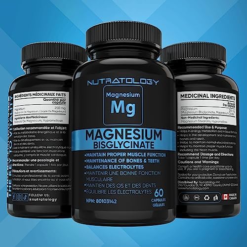 Magnesium Bisglycinate - Relaxes Muscles, Improves Sleep Quality, Enhances Bone - Image 3