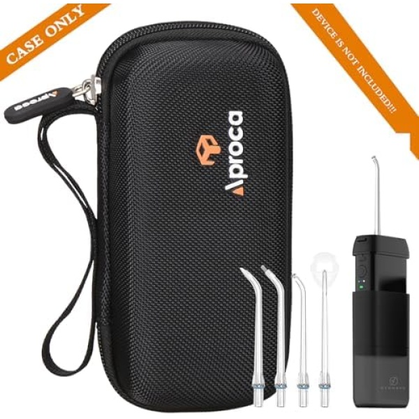 Aproca Black Hard Travel Storage Case, for SYNHOPE Water Flosser [Mini Cordless - Image 5