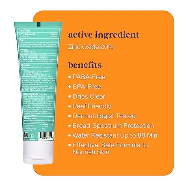 THINKBABY Kids Clear Zinc Sunscreen Spf 30, 89 ML - Image 2