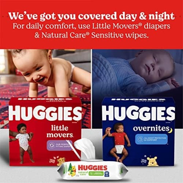 Huggies Size 6 Overnites Baby Diapers: Overnight Diapers, Size 6 (35+ lbs), 84 - Image 12