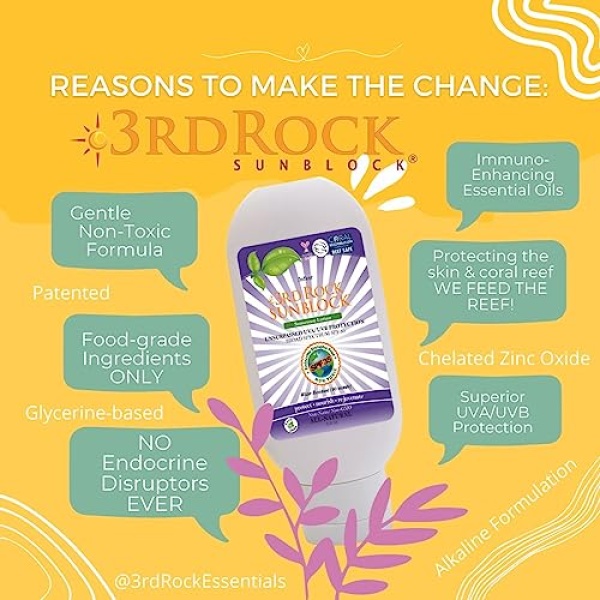 3rd Rock Sunblock Sunscreen Lotion SPF 35 Plus for Kids Children & Infants - Image 3