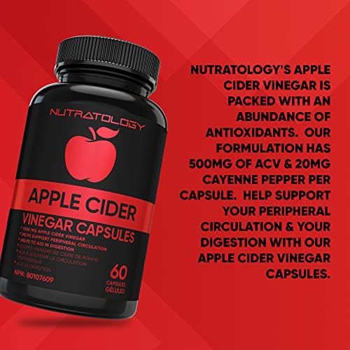 Keto Friendly Apple Cider Vinegar Capsules - 1000MG Apple Cider Vinegar - Image 9