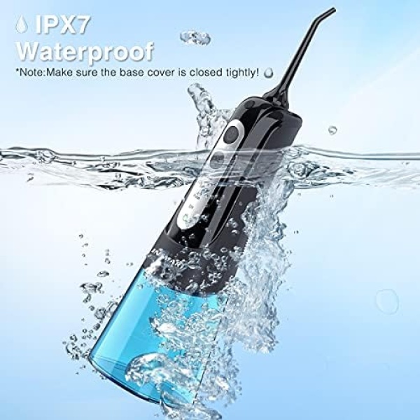 INSMART Water Flosser Cordless Dental Pick for Teeth Clean, Professional Oral - Image 2