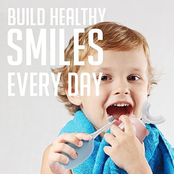 lululike Kids Electric Toothbrush, U Shaped Toddler Electric Toothbrush - Image 6