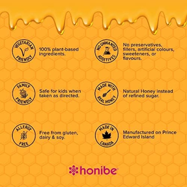 Honibe Melatonin Sleep Support Gummies | Honey-Based Gummies - Image 5