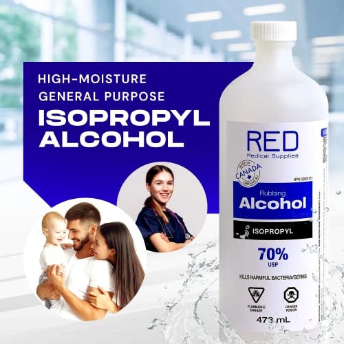 2 Bottles Isopropyl Alcohol 70 Percent Sterilization Solution 473mL (IPA) - Image 7