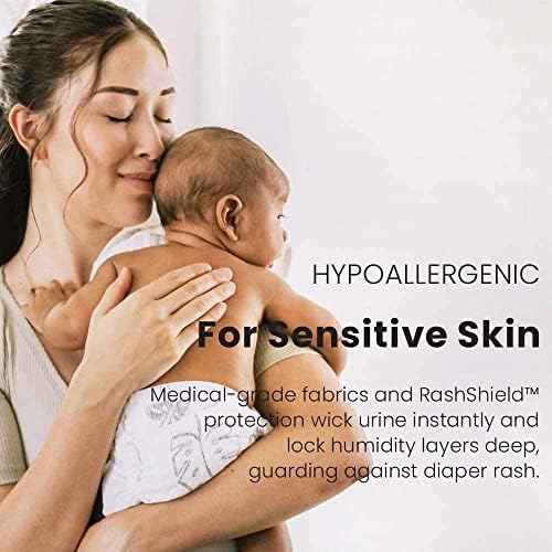 PARASOL Clear+Dry Disposable Diapers | RashShield Protection, Leakproof Design, - Image 3