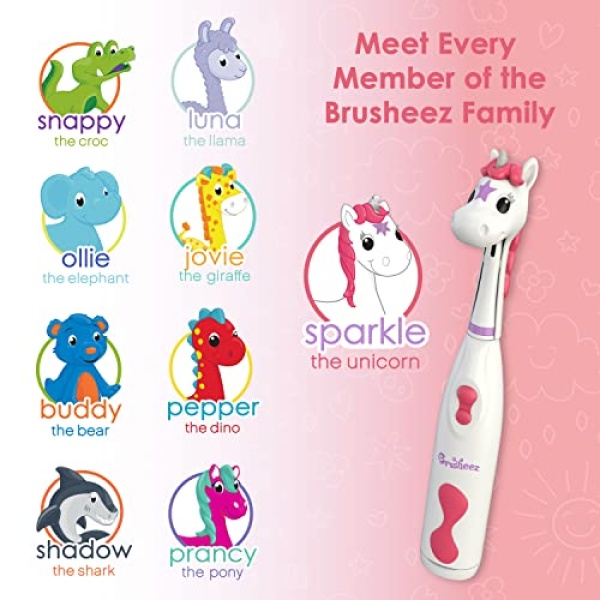 Brusheez® Kids’ Electric Toothbrush Set - Safe & Effective - Image 7