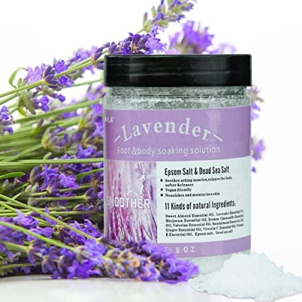 Bath Salts for Soaking, Bath Salts Gifts Set for Women, Refresh, Smooth - Image 7