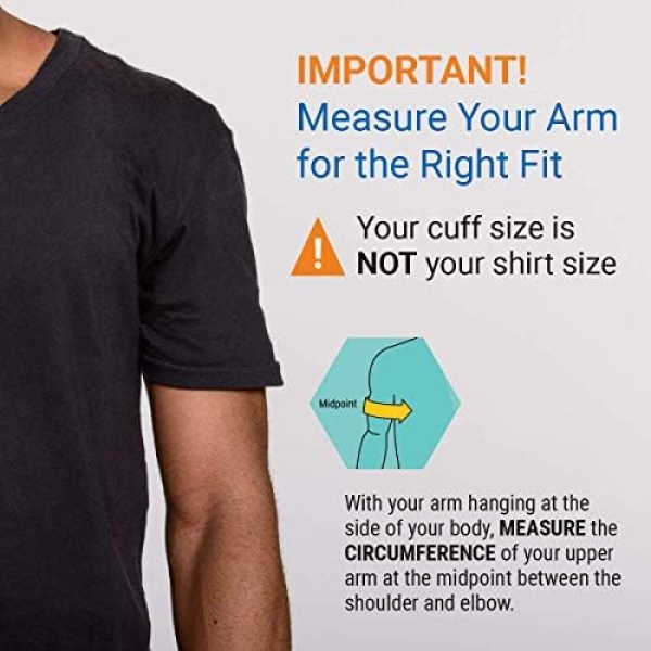 A&D Medical Replacement Blood Pressure Cuff (UA-280) - Medium (24-36 cm / 9.4" - - Image 3