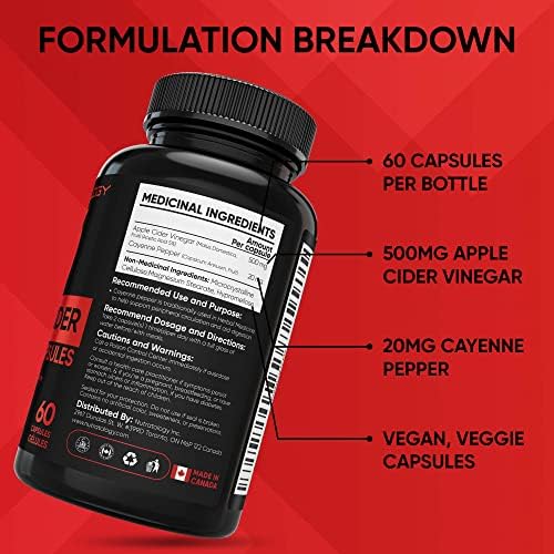 Keto Friendly Apple Cider Vinegar Capsules - 1000MG Apple Cider Vinegar - Image 6