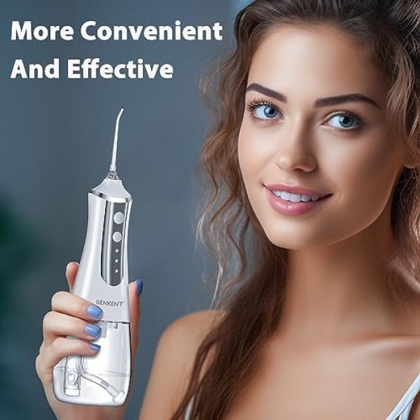 GENKENT Water Flosser Cordless Dental Pick for Teeth Clean Portable Oral - Image 4