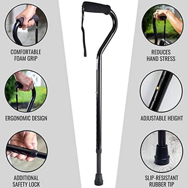 DMI Walking Cane and Walking Stick for Adult Men and Women, FSA Eligible - Image 7