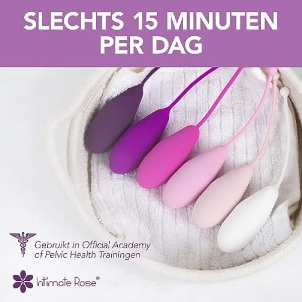 Kegel Exercise System - Pelvic Floor Exercises - Set of 6 Premium Silicone Kegel - Image 5
