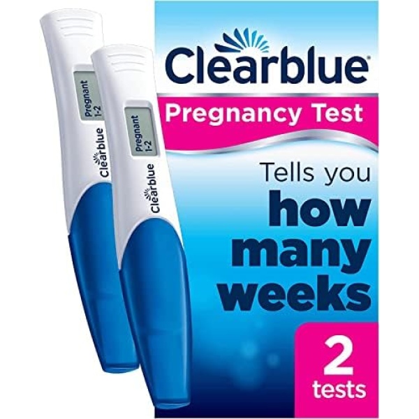 Clearblue Pregnancy Test - Digital with Weeks Indicator, The Only Test That