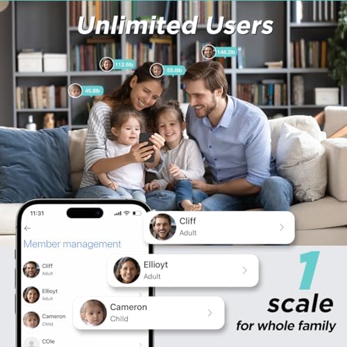 TOPMAKE - Scale for Body Weight, Digital Bathroom Scale BMI Weighing - Image 7