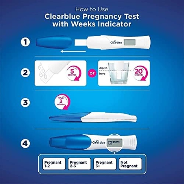 Clearblue Pregnancy Test - Digital with Weeks Indicator, The Only Test That - Image 10