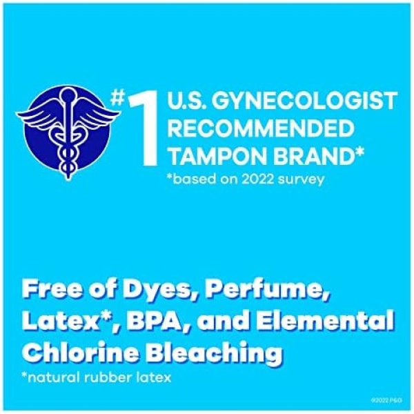 Tampax Pearl Tampons Multipack, Regular/Super Absorbency - Image 4