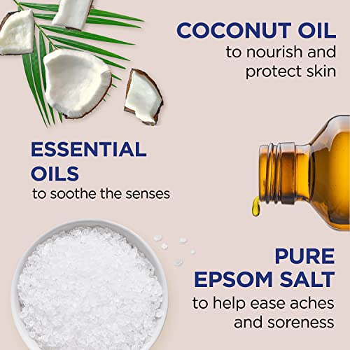 Dr Teal's Pure Epsom Salt Soak, Nourish & Protect with Coconut Oil, 3 lbs - Image 3