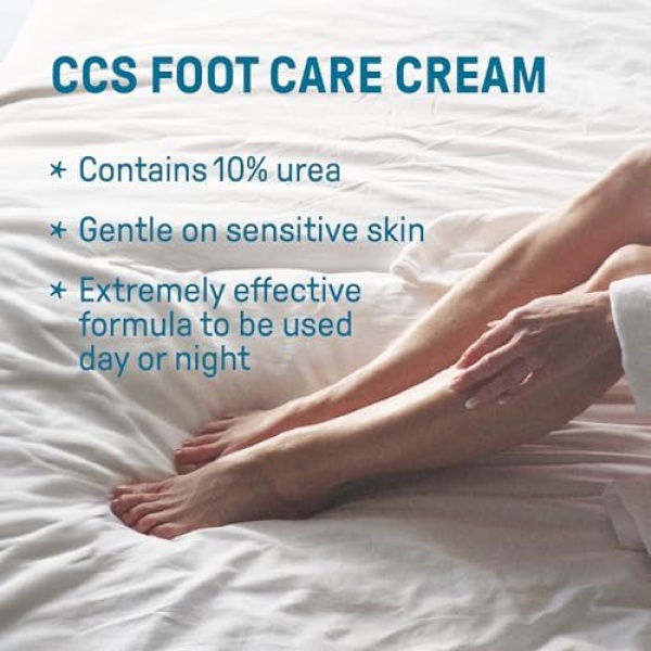 CCS Professional Foot Care Cream 175 ml - Moisturise and Protect Dry - Image 4