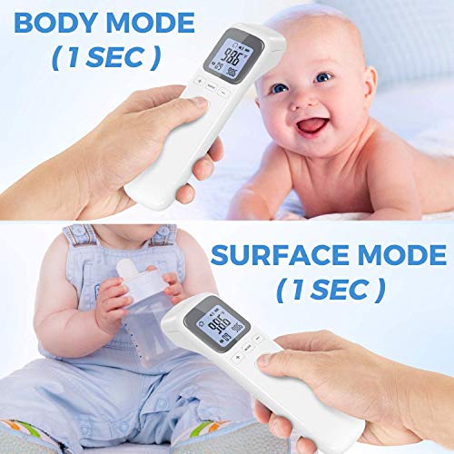 Thermometer for Adults and Kids, No-Touch Forehead Thermometer with Object Mode - Image 3