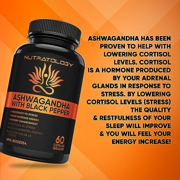 Organic Ashwagandha With Black Pepper For Improved Absorption. Resistant - Image 6