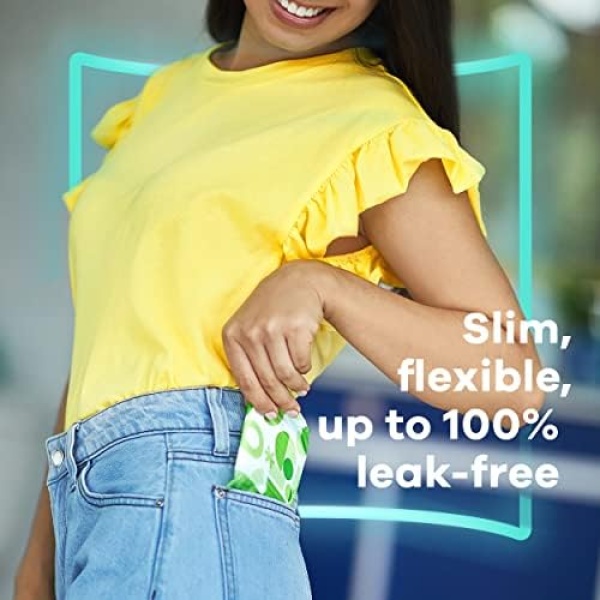 Always Ultra Thin Feminine Pads for Women, Size 1 Regular Absorbency - Image 7