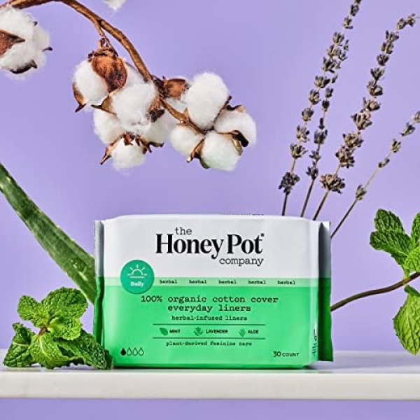 The Honey Pot Company - Everyday Panty liners - Organic Pads for Women - Image 5