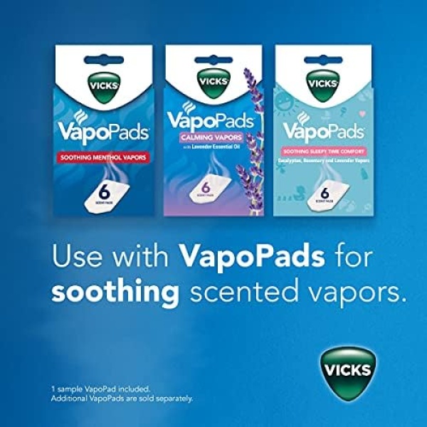 Vicks Personal Sinus Steam Inhaler with Soft Face Mask – Face Humidifier - Image 6