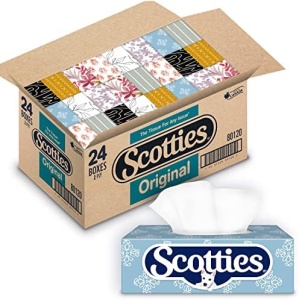 Scotties Original Everyday Care Facial Tissue, Hypoallergenic and Dermatologist