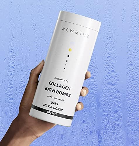 Creamy Collagen Bubble Bath Bombs Infused with Oatmeal Milk & Honey - Image 5