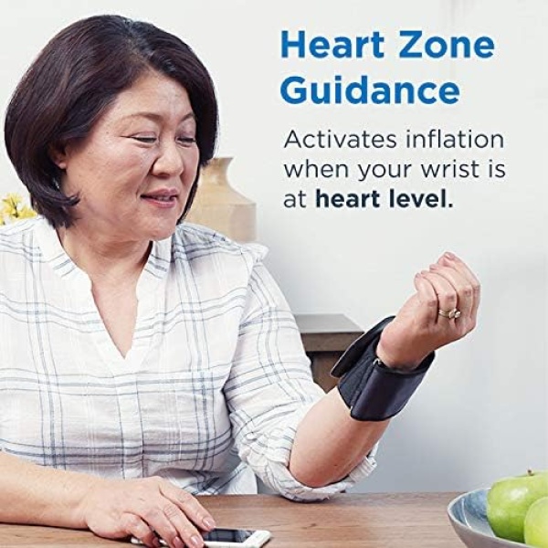 OMRON Gold Blood Pressure Monitor, Portable Wireless Wrist Monitor, Digital - Image 4