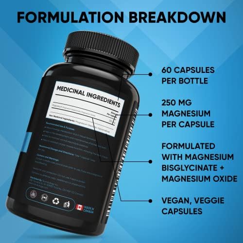 Magnesium Bisglycinate - Relaxes Muscles, Improves Sleep Quality, Enhances Bone - Image 7