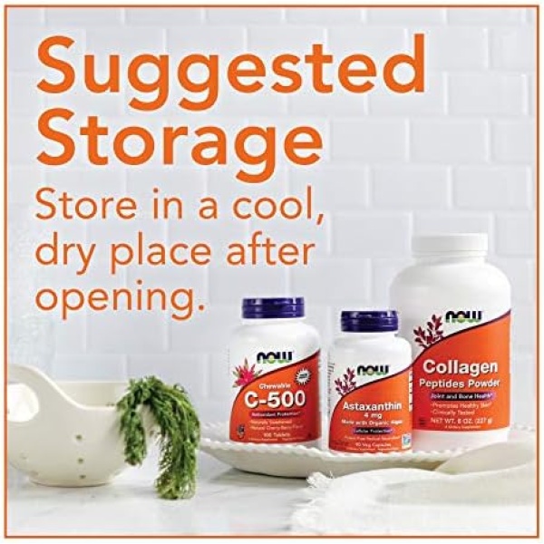 NOW - Taurine 500mg 100 Capsules - Image 7